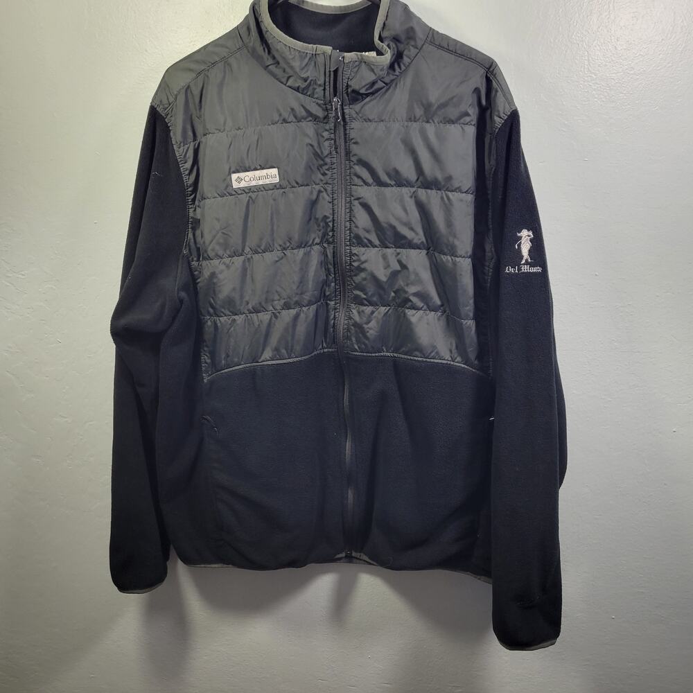 Columbia Men's Basin Butte Fleece Full Zip Omni-Heat Jacket Size XL 7726-1378